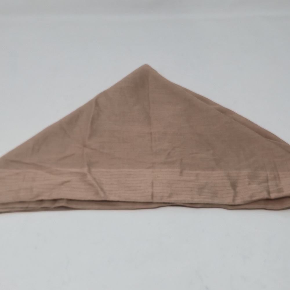 Vintage Mens Monogram Pocket Square Handkerchief Letter J Tan Taupe Embroidered - Picture 6 of 8